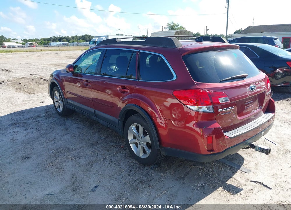 2014 SUBARU OUTBACK 2.5I LIMITED VIN: 4S4BRCLC0E3221007