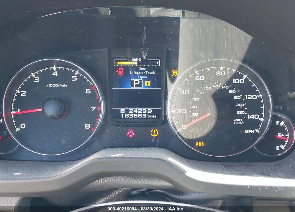 2014 SUBARU OUTBACK 2.5I LIMITED VIN: 4S4BRCLC0E3221007