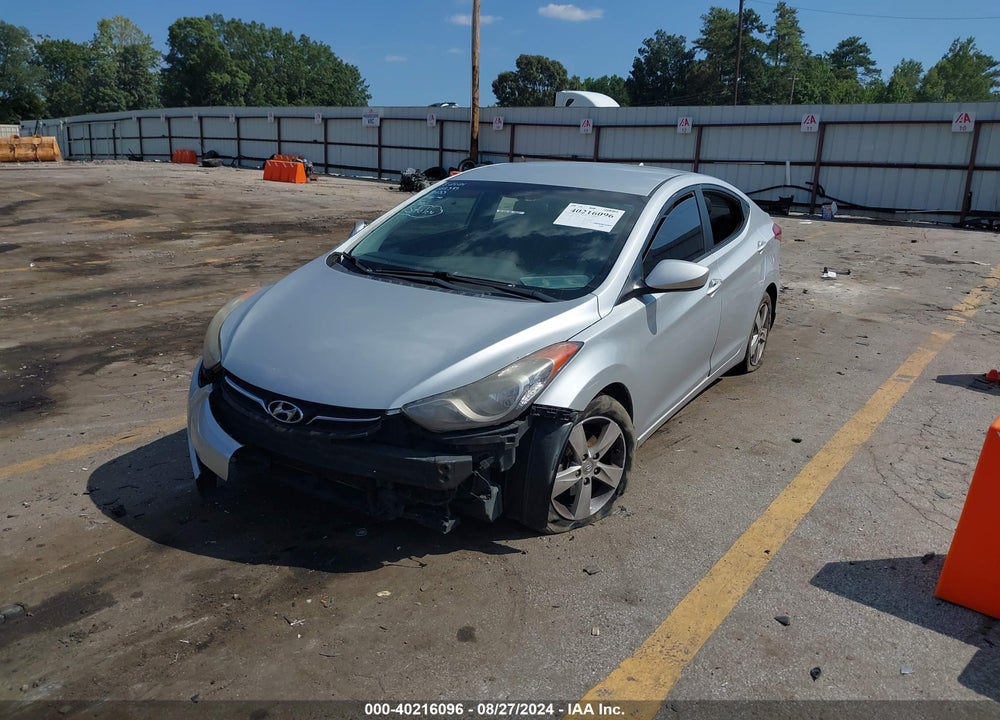 2013 HYUNDAI ELANTRA GLS VIN: KMHDH4AE5DU857033