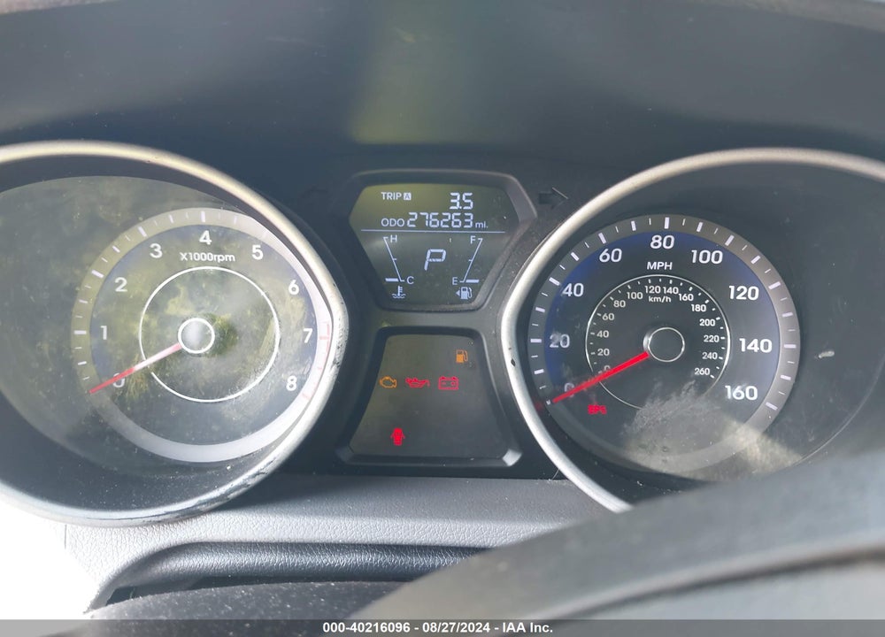 2013 HYUNDAI ELANTRA GLS VIN: KMHDH4AE5DU857033