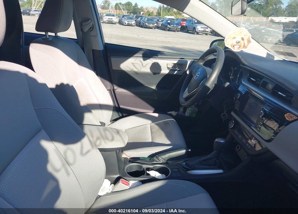 2015 TOYOTA COROLLA LE VIN: 2T1BURHE7FC388246