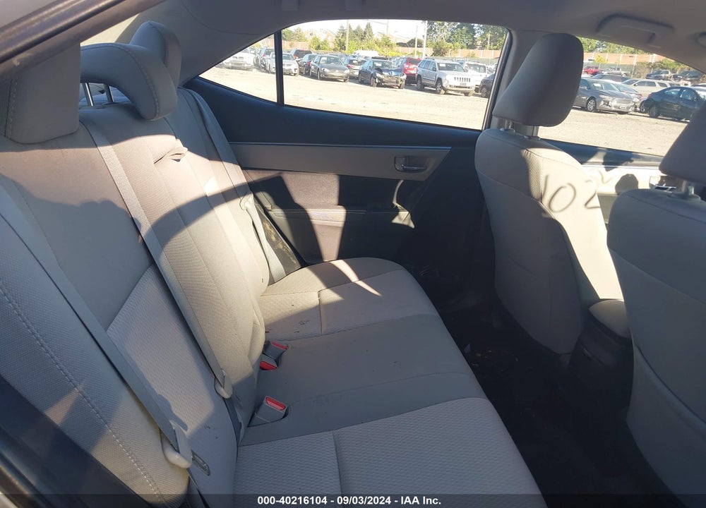 2015 TOYOTA COROLLA LE VIN: 2T1BURHE7FC388246