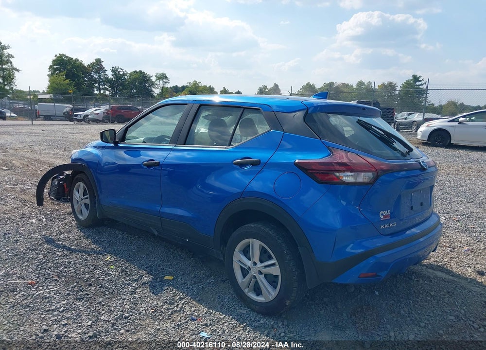 2021 NISSAN KICKS S XTRONIC CVT VIN: 3N1CP5BV8ML543302