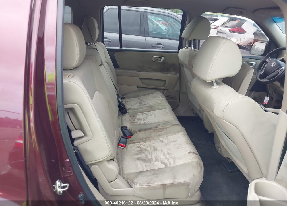 2013 HONDA PILOT LX VIN: 5FNYF4H28DB085952