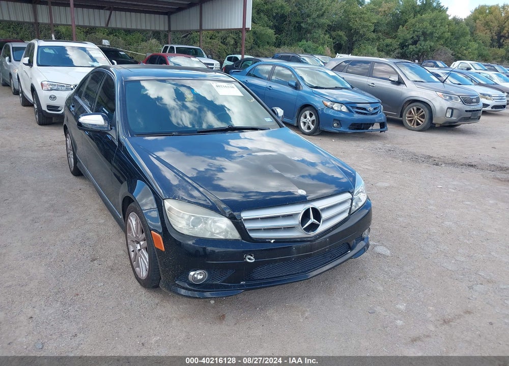 2008 MERCEDES-BENZ C 300 LUXURY/SPORT VIN: WDDGF54X28R015971