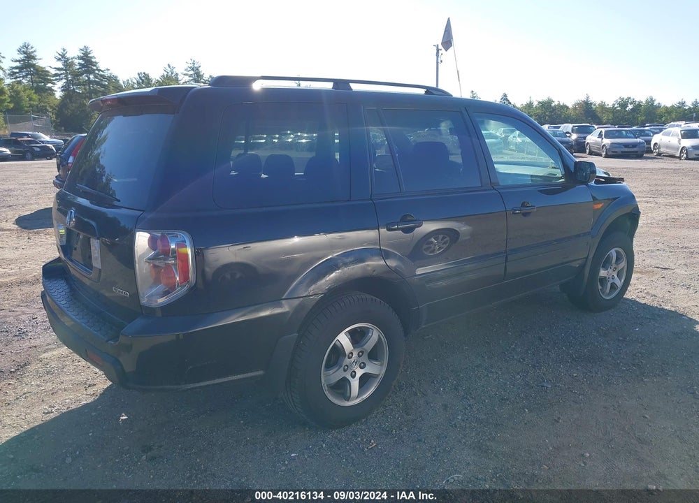 2007 HONDA PILOT EX-L VIN: 2HKYF18537H518494