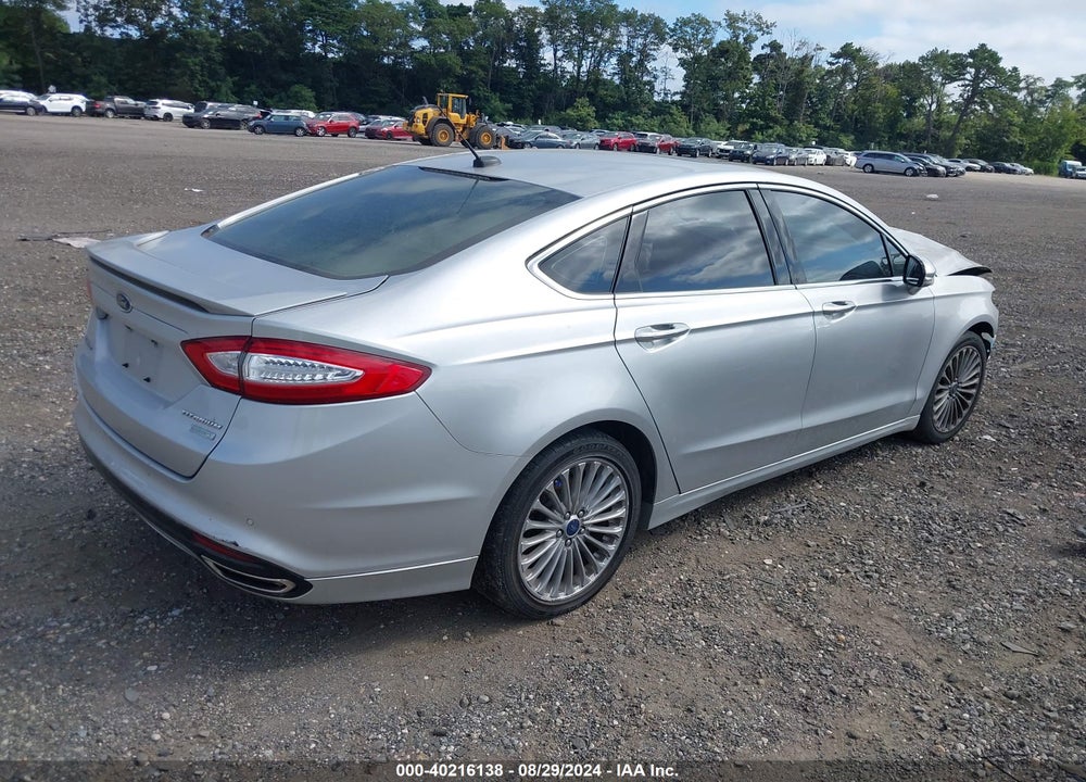 2016 FORD FUSION VIN: 3FA6P0K94GR265361