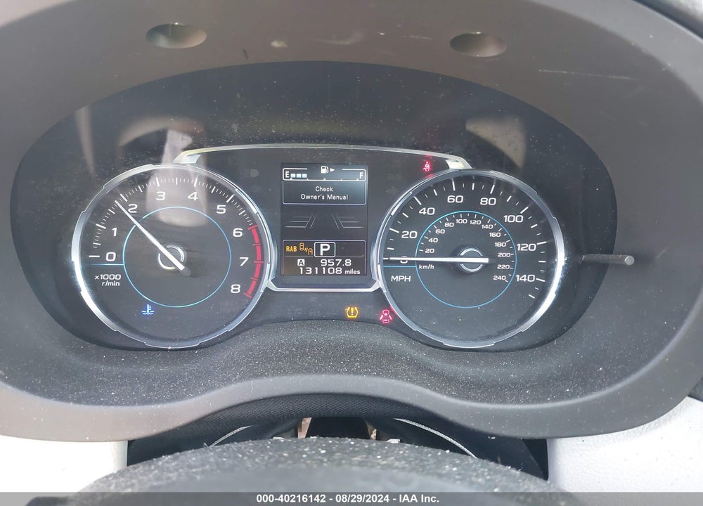 2017 SUBARU FORESTER 2.5I LIMITED VIN: JF2SJARC4HH485444