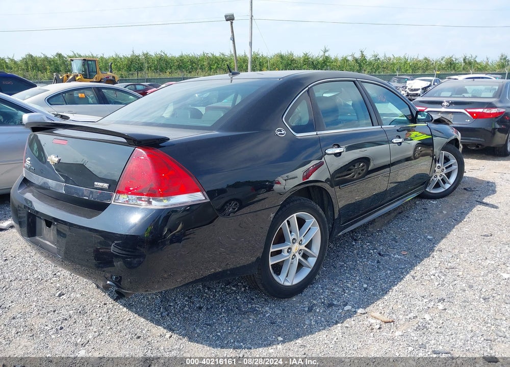 2009 CHEVROLET IMPALA LTZ VIN: 2G1WU57M191192589