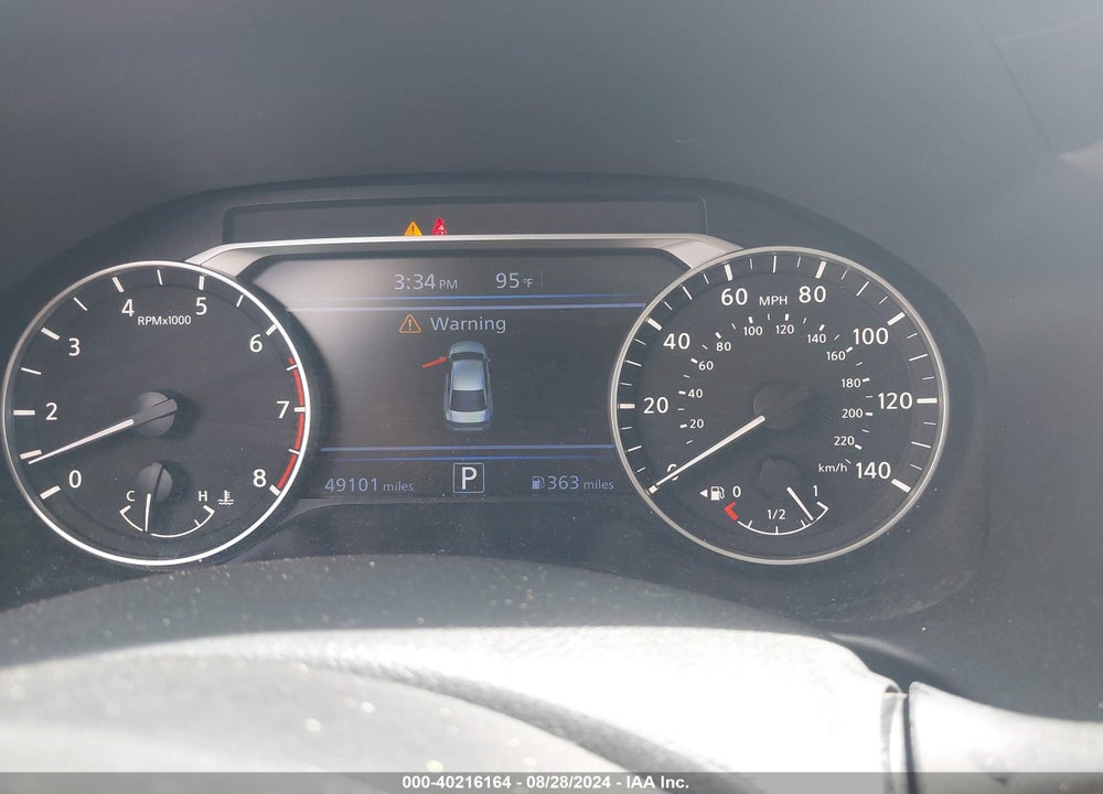 2022 NISSAN ALTIMA SV FWD VIN: 1N4BL4DV5NN384189