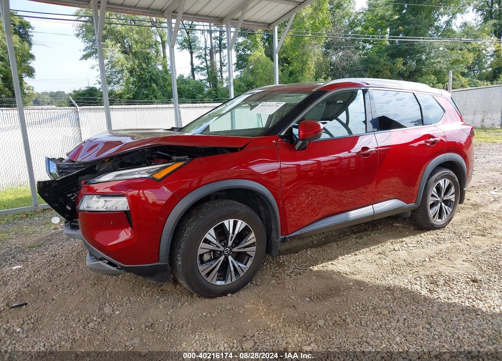2021 NISSAN ROGUE SV INTELLIGENT AWD VIN: 5N1AT3BB9MC719789