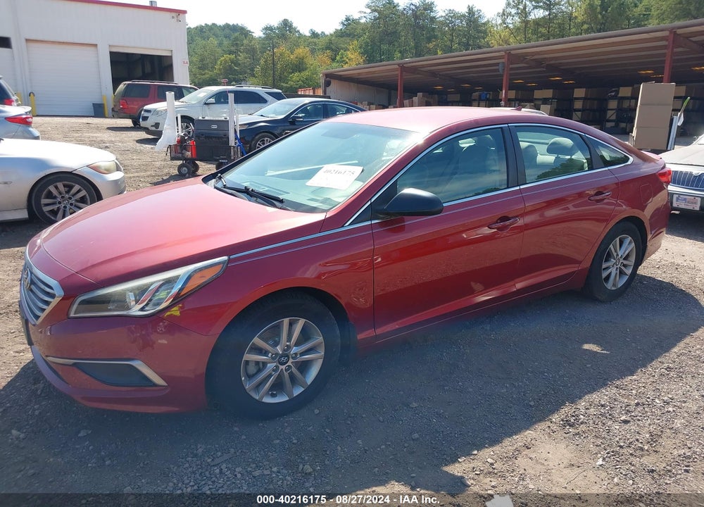 2016 HYUNDAI SONATA SE VIN: 5NPE24AF8GH290446
