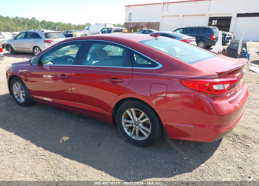 2016 HYUNDAI SONATA SE VIN: 5NPE24AF8GH290446