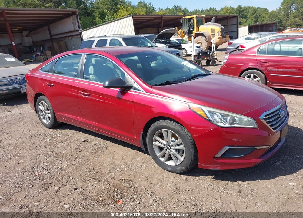 2016 HYUNDAI SONATA SE VIN: 5NPE24AF8GH290446