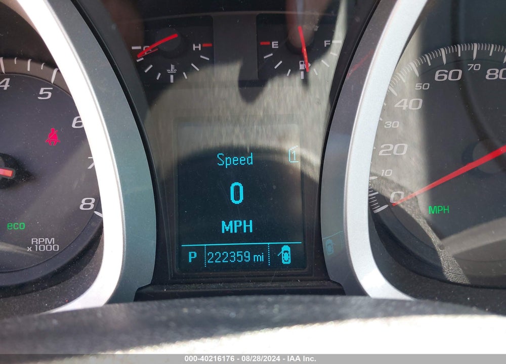 2012 CHEVROLET EQUINOX 1LT VIN: 2GNALDEK9C6272210