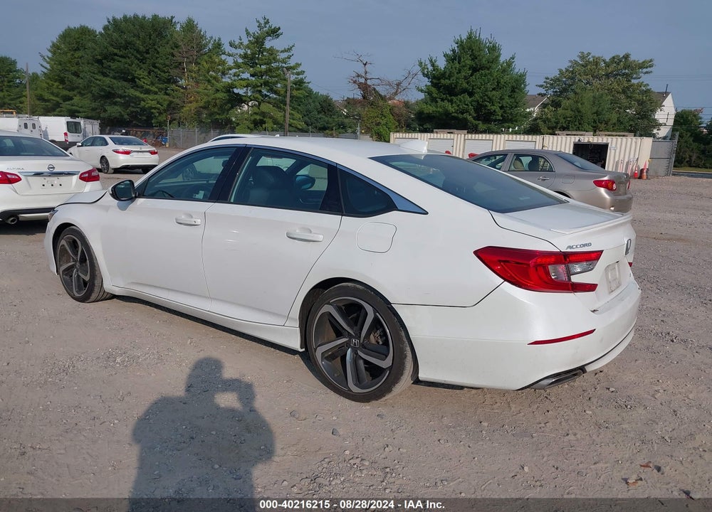 2020 HONDA ACCORD SPORT VIN: 1HGCV1F32LA094954