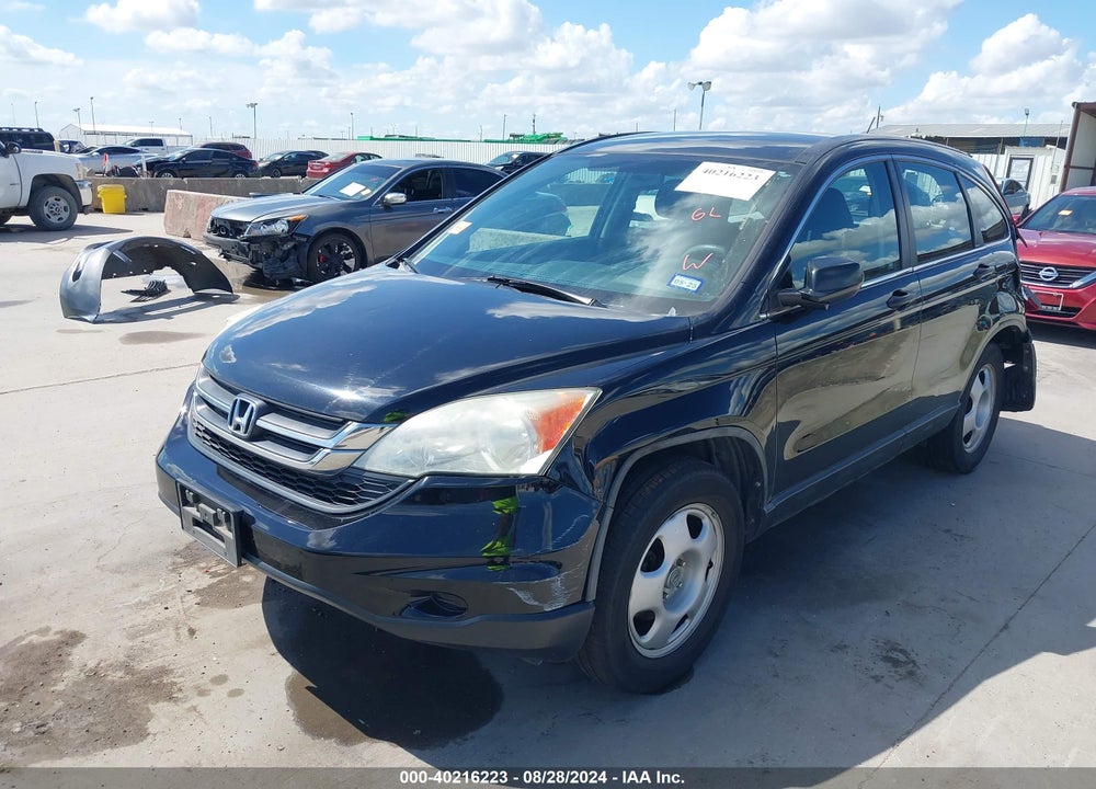 2010 HONDA CR-V LX VIN: 5J6RE4H31AL032738