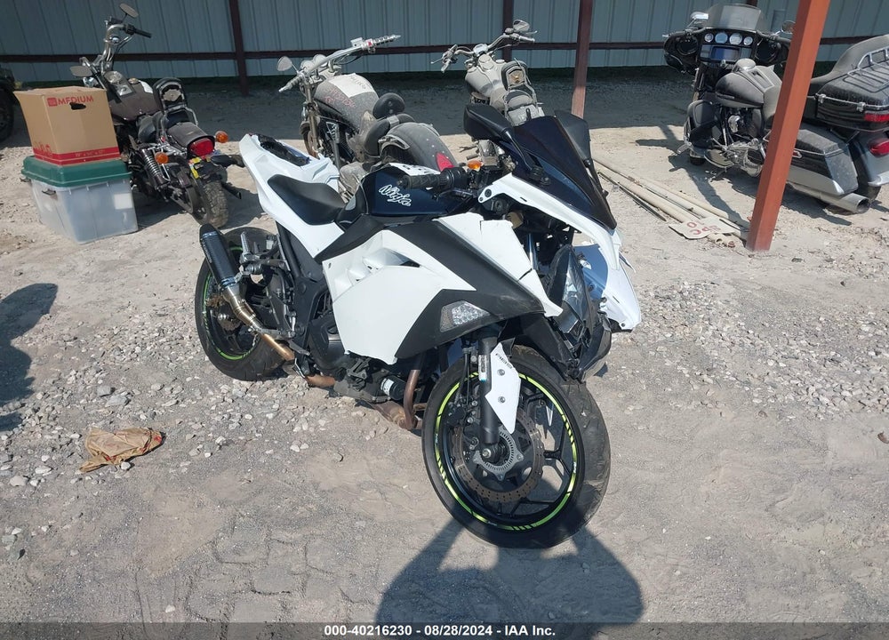 2014 KAWASAKI EX300 B VIN: JKAEX8B12EDA06675