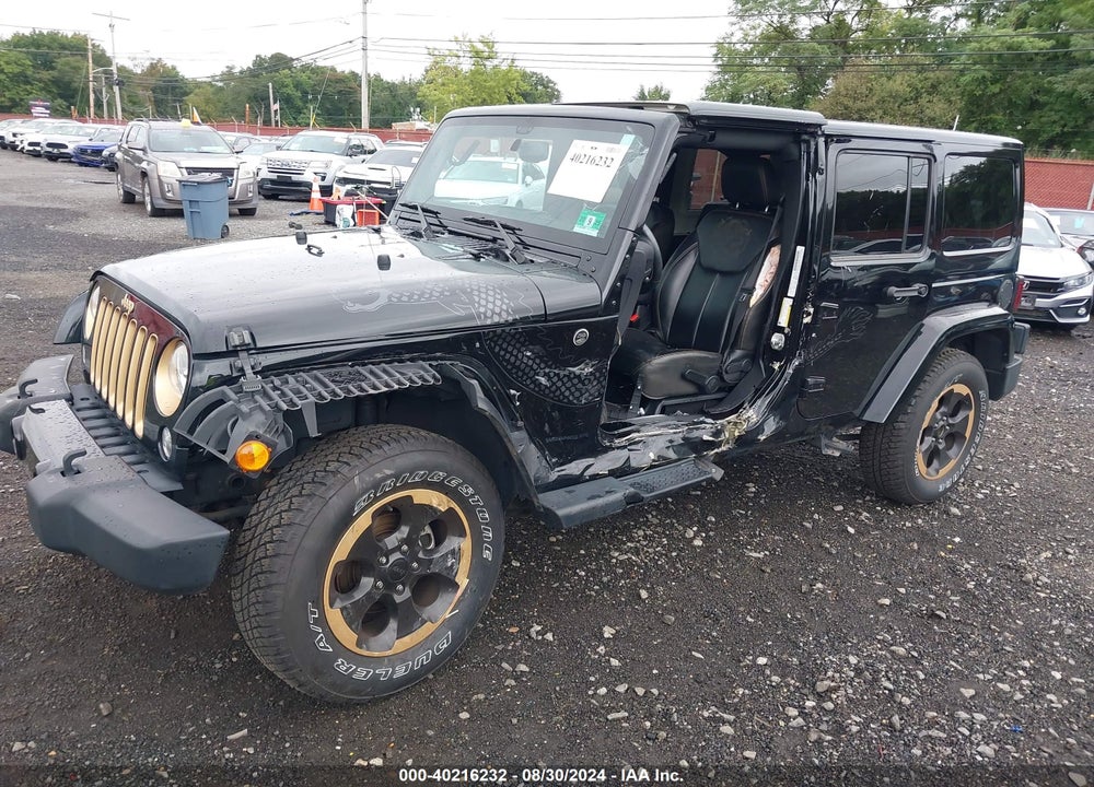 2014 JEEP WRANGLER UNLIMITED DRAGON EDITION VIN: 1C4HJWEG6EL189249