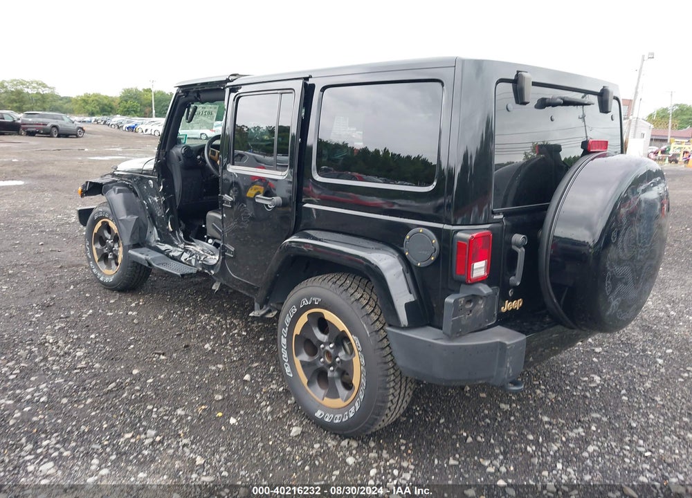2014 JEEP WRANGLER UNLIMITED DRAGON EDITION VIN: 1C4HJWEG6EL189249
