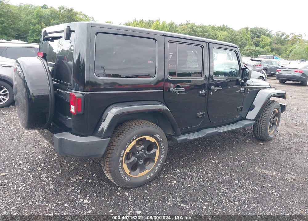 2014 JEEP WRANGLER UNLIMITED DRAGON EDITION VIN: 1C4HJWEG6EL189249