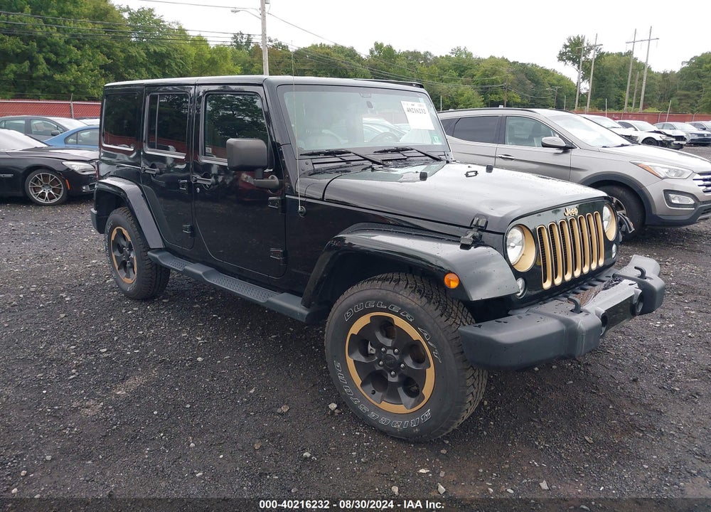 2014 JEEP WRANGLER UNLIMITED DRAGON EDITION VIN: 1C4HJWEG6EL189249