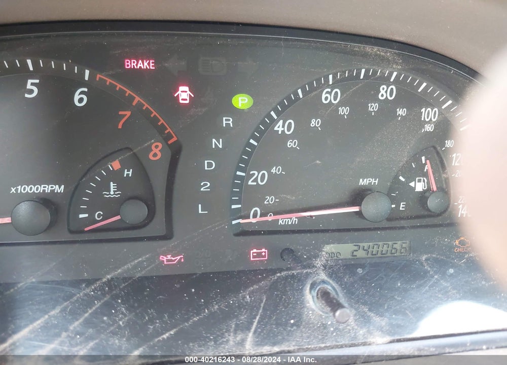 2004 TOYOTA CAMRY LE/XLE/SE VIN: 4T1BE32KX4U267179