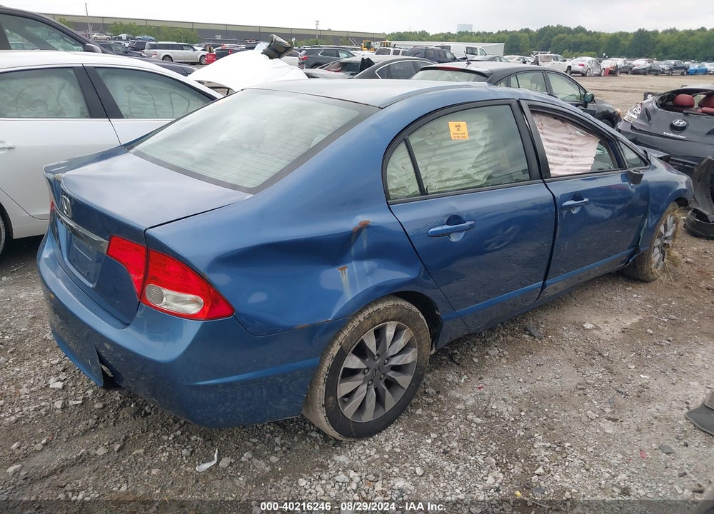 2009 HONDA CIVIC EX VIN: 2HGFA16819H348779