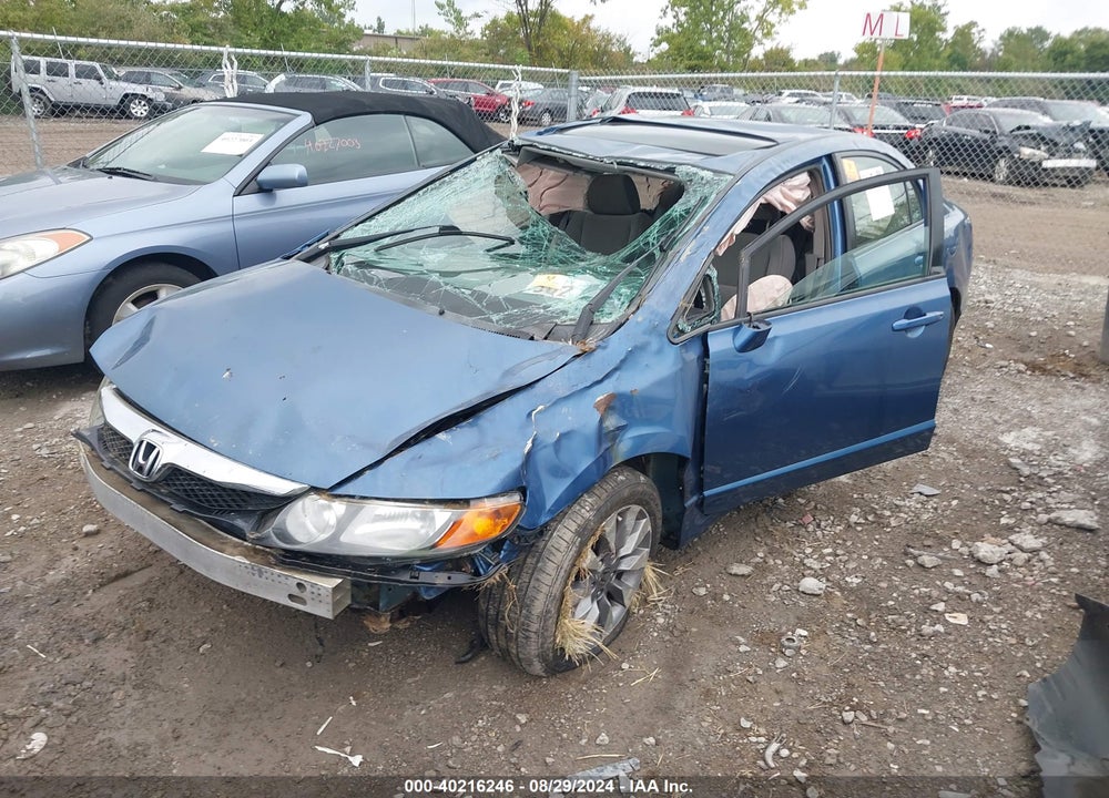 2009 HONDA CIVIC EX VIN: 2HGFA16819H348779