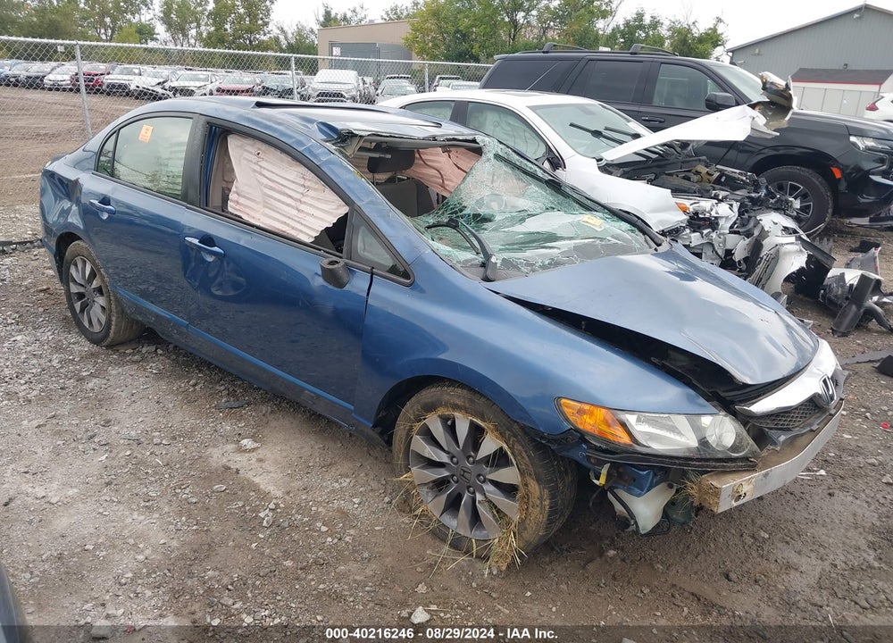 2009 HONDA CIVIC EX VIN: 2HGFA16819H348779