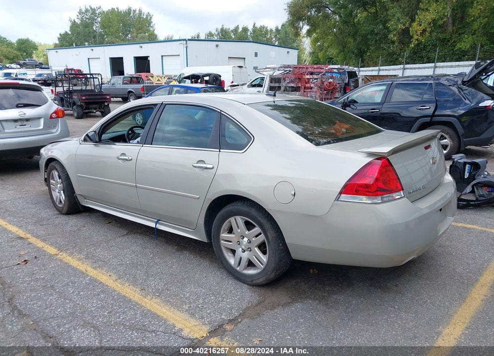 2012 CHEVROLET IMPALA LTZ VIN: 2G1WC5E31C1168040