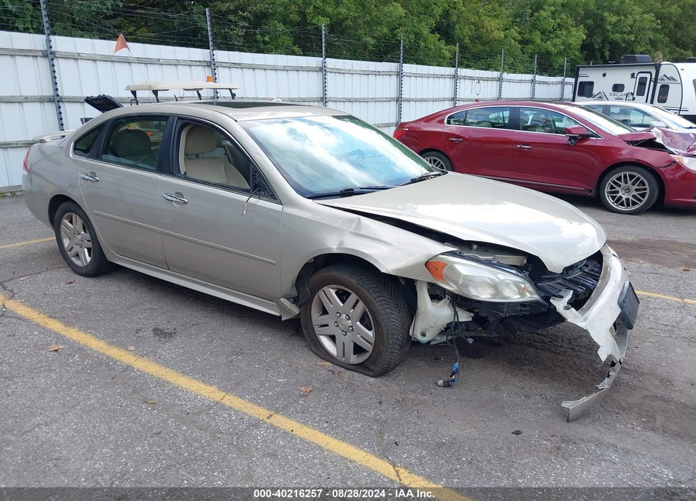 2012 CHEVROLET IMPALA LTZ VIN: 2G1WC5E31C1168040