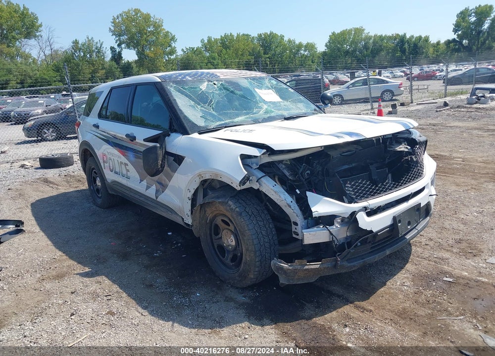 2021 FORD POLICE INTERCEPTOR UTILITY VIN: 1FM5K8AB6MGA17974