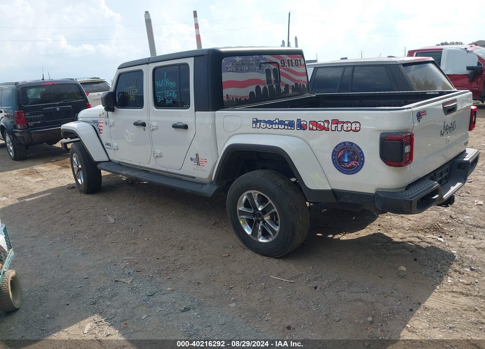 2020 JEEP GLADIATOR OVERLAND 4X4 VIN: 1C6HJTFG3LL122612