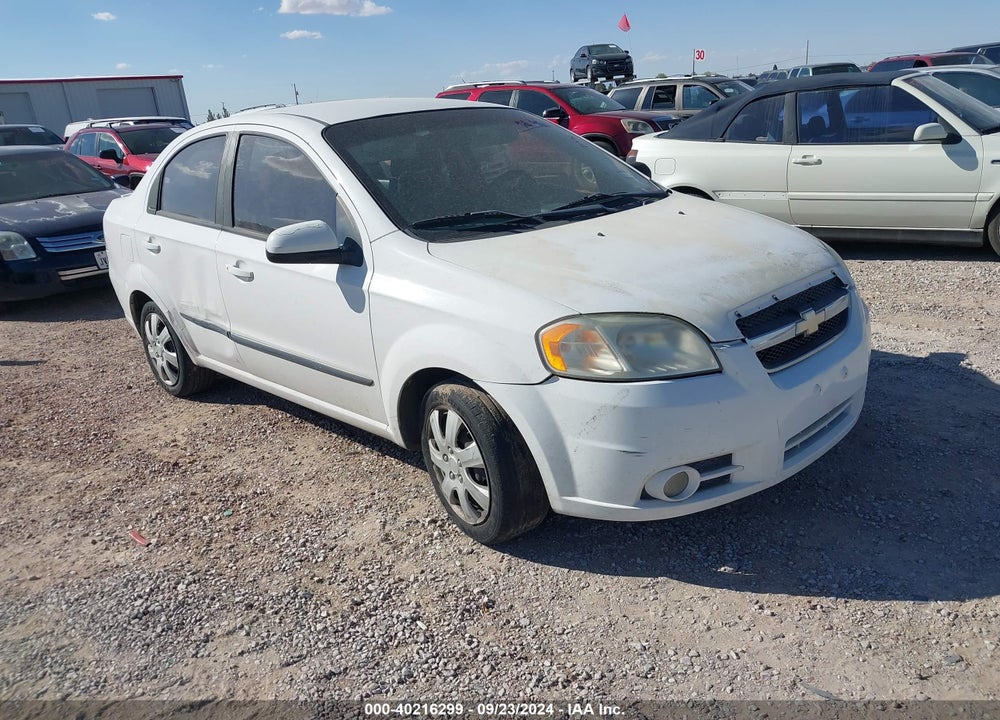 2010 CHEVROLET AVEO LT VIN: KL1TG5DE8AB046300
