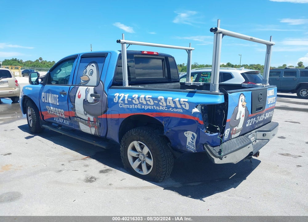 2012 NISSAN TITAN SV VIN: 1N6BA0EDXCN309318