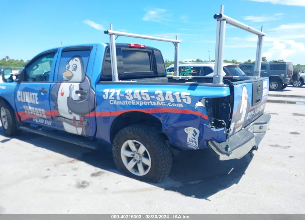 2012 NISSAN TITAN SV VIN: 1N6BA0EDXCN309318
