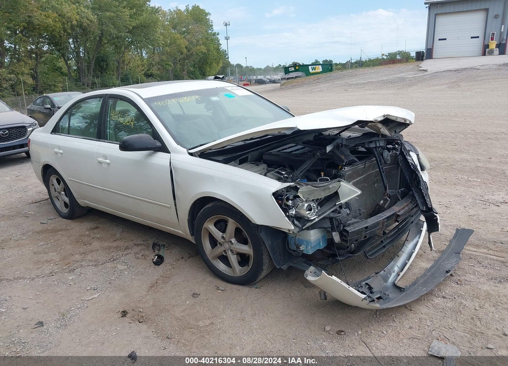 2007 HYUNDAI SONATA LIMITED/SE V6 VIN: 5NPEU46F87H260026