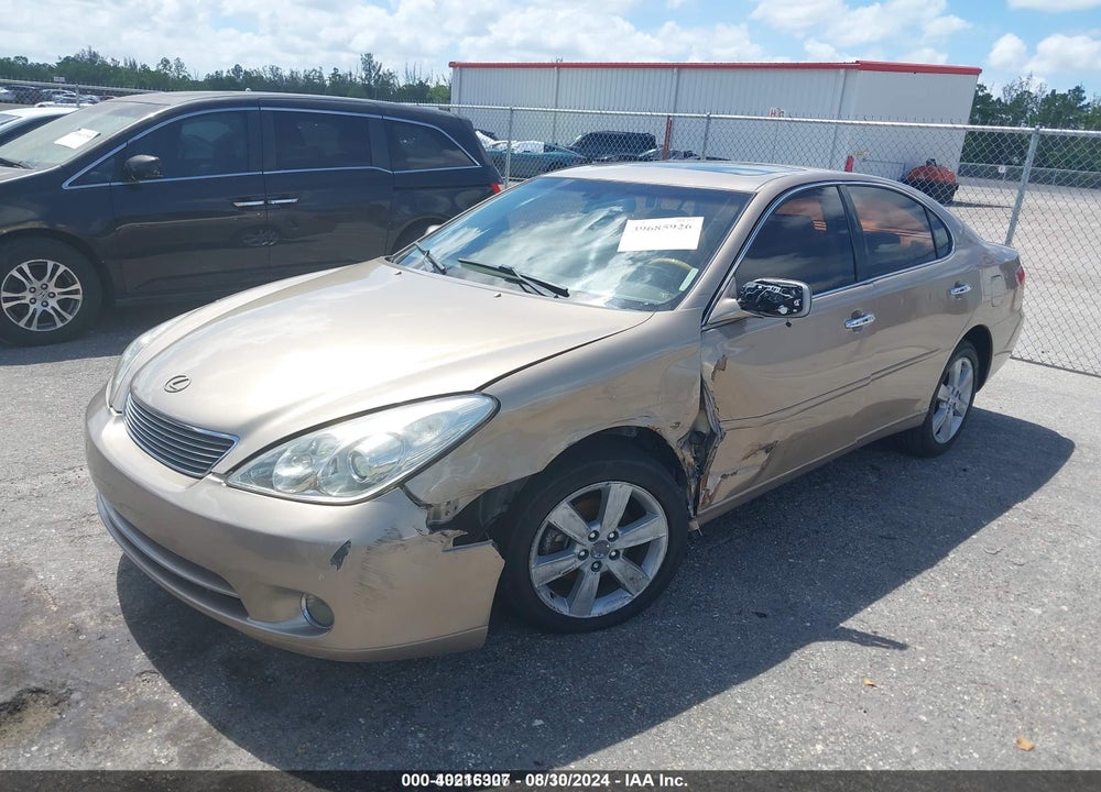 2005 LEXUS ES 330 VIN: JTHBA30G555061390