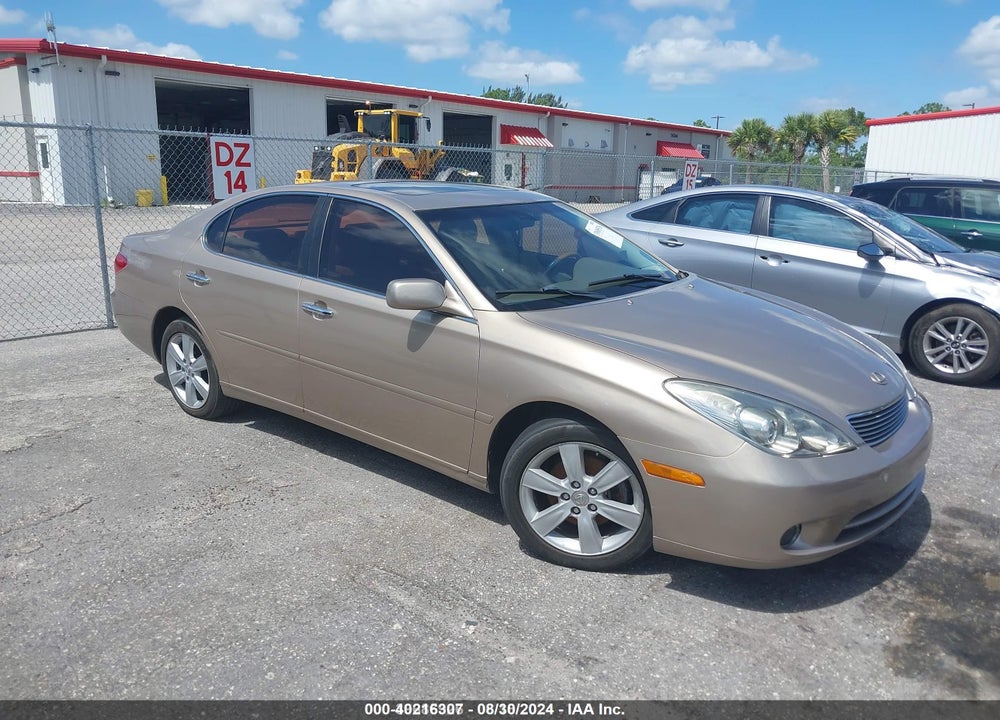 2005 LEXUS ES 330 VIN: JTHBA30G555061390