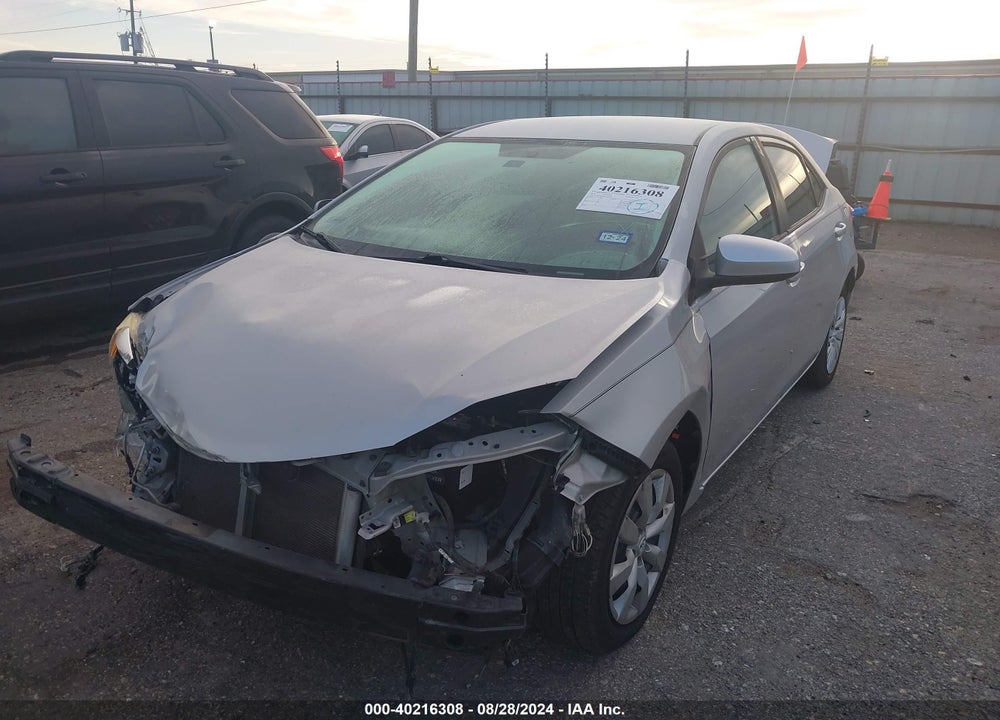 2015 TOYOTA COROLLA LE VIN: 2T1BURHE8FC230238