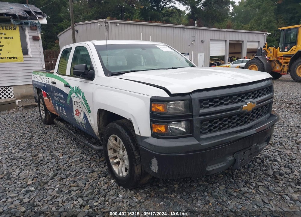 2014 CHEVROLET SILVERADO 1500 WORK TRUCK 1WT VIN: 1GCRCPEH0EZ224362