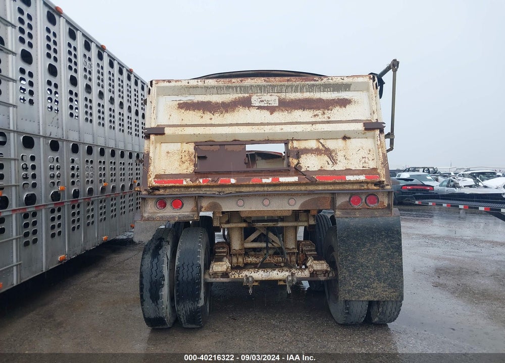 1992 LUFKIN INDUSTRIES DUMP VIN: 1L01C3524N1097861