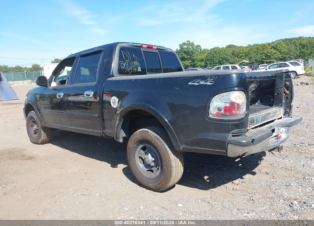 2002 FORD F-150 VIN: 1FTRW08L72KA83129