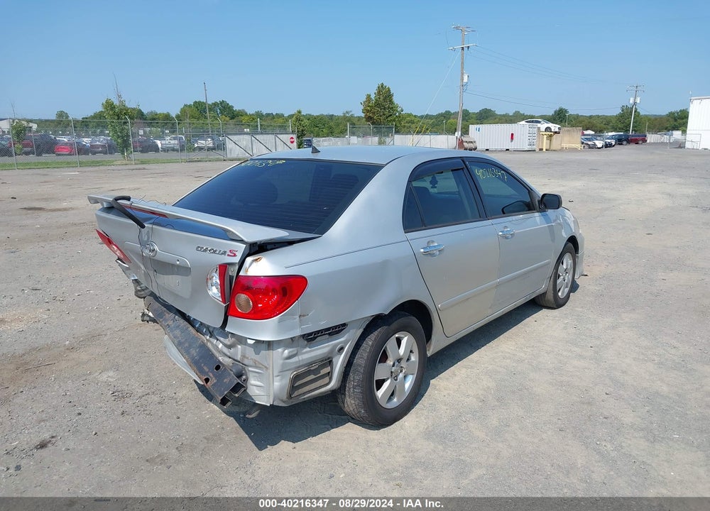 2007 TOYOTA COROLLA S VIN: 2T1BR30E27C765643
