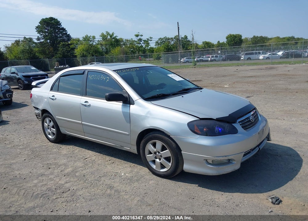 2007 TOYOTA COROLLA S VIN: 2T1BR30E27C765643