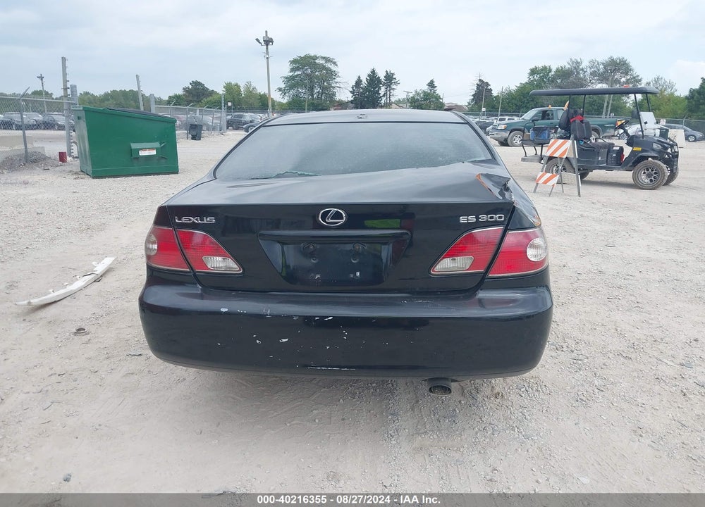 2002 LEXUS ES 300 VIN: JTHBF30G825028610