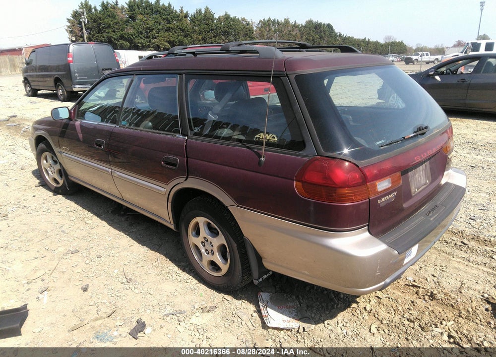 1999 SUBARU LEGACY 30TH ANN. OUTBACK LTD./OUTBACK VIN: 4S3BG6858X7654933