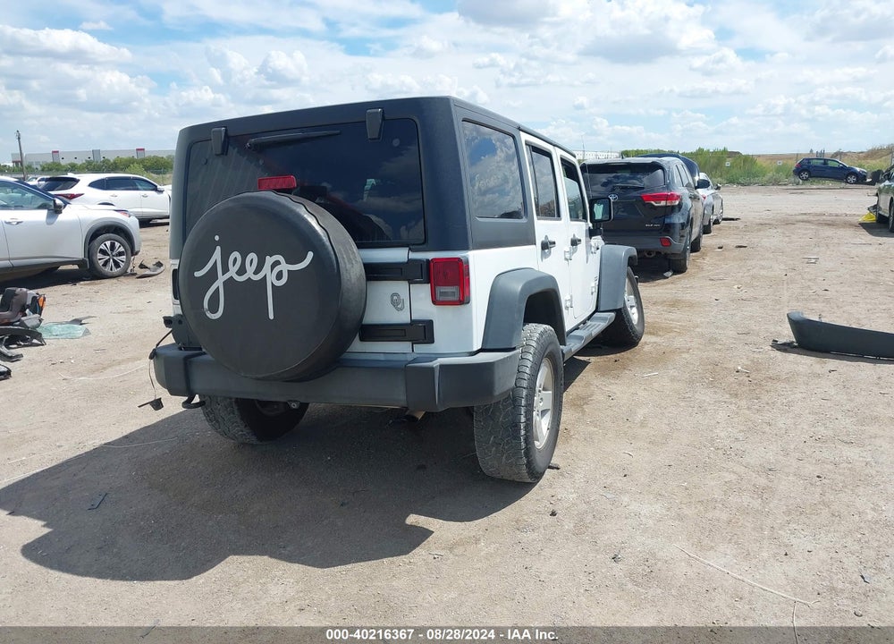 2016 JEEP WRANGLER UNLIMITED SPORT VIN: 1C4BJWDG9GL187313