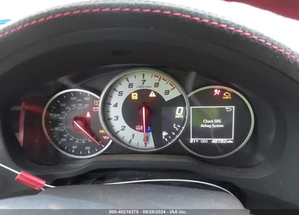 2019 TOYOTA 86 TRD SE VIN: JF1ZNAE14K9701578